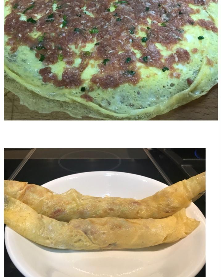 蛋皮肉卷