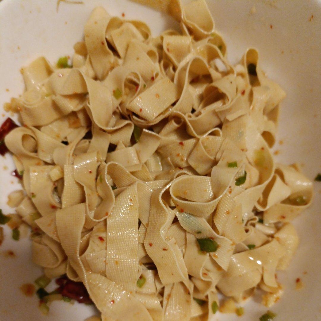 葱油干豆腐