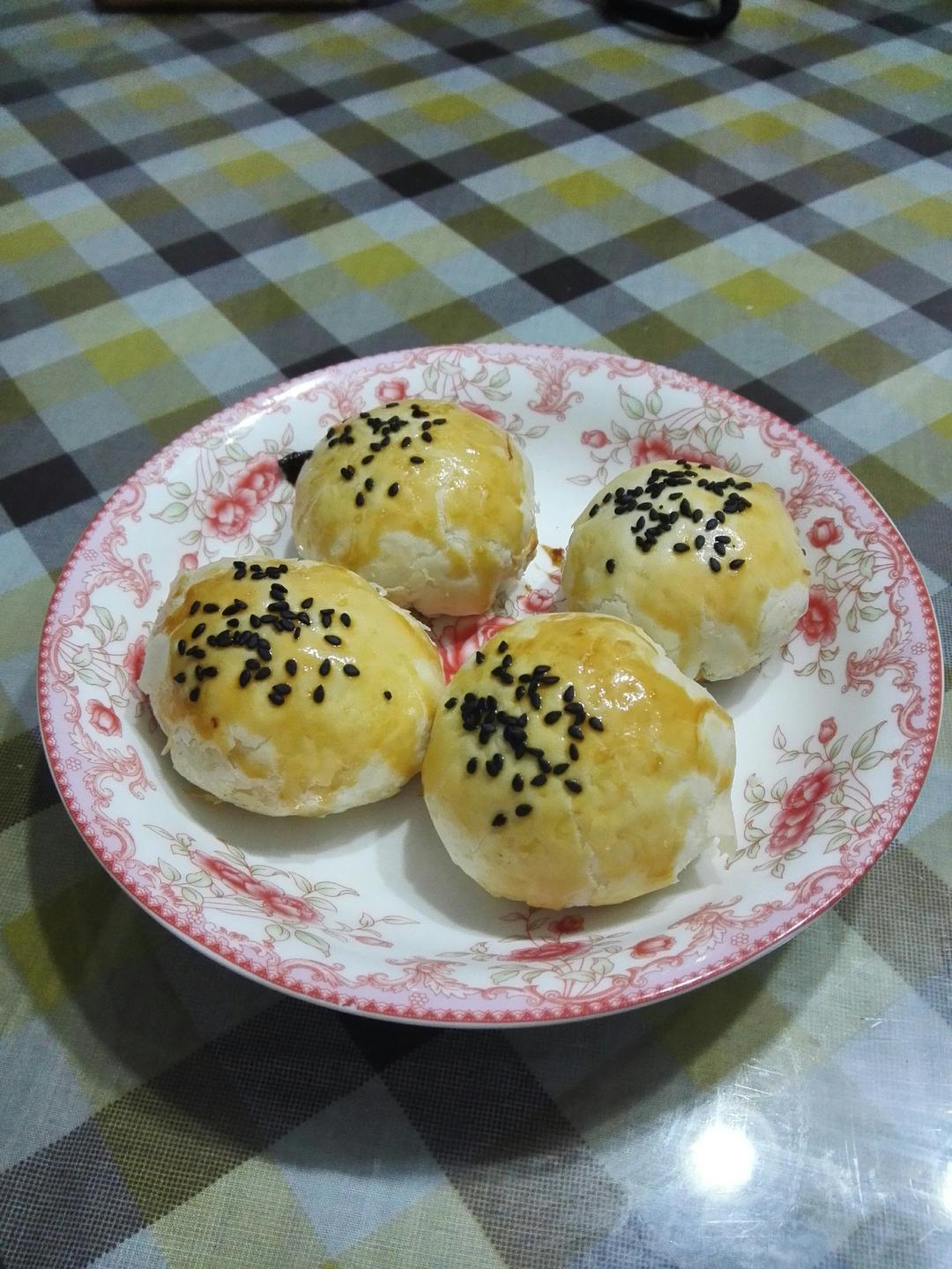 泳式鲜肉榨菜月饼