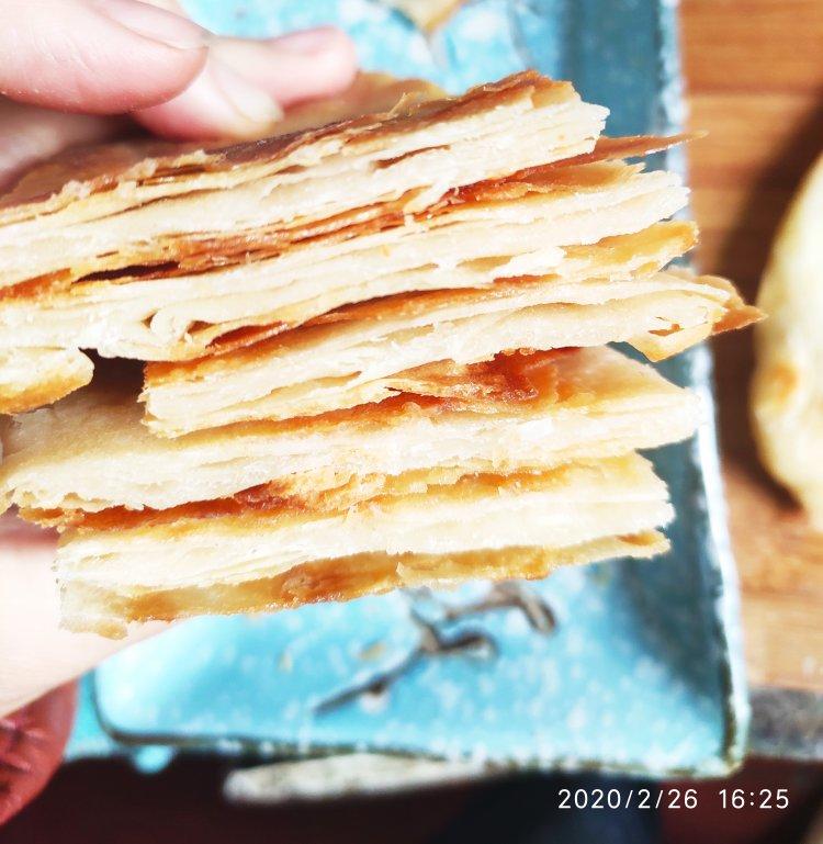 层次分明薄如蝉翼的家常基础烙饼