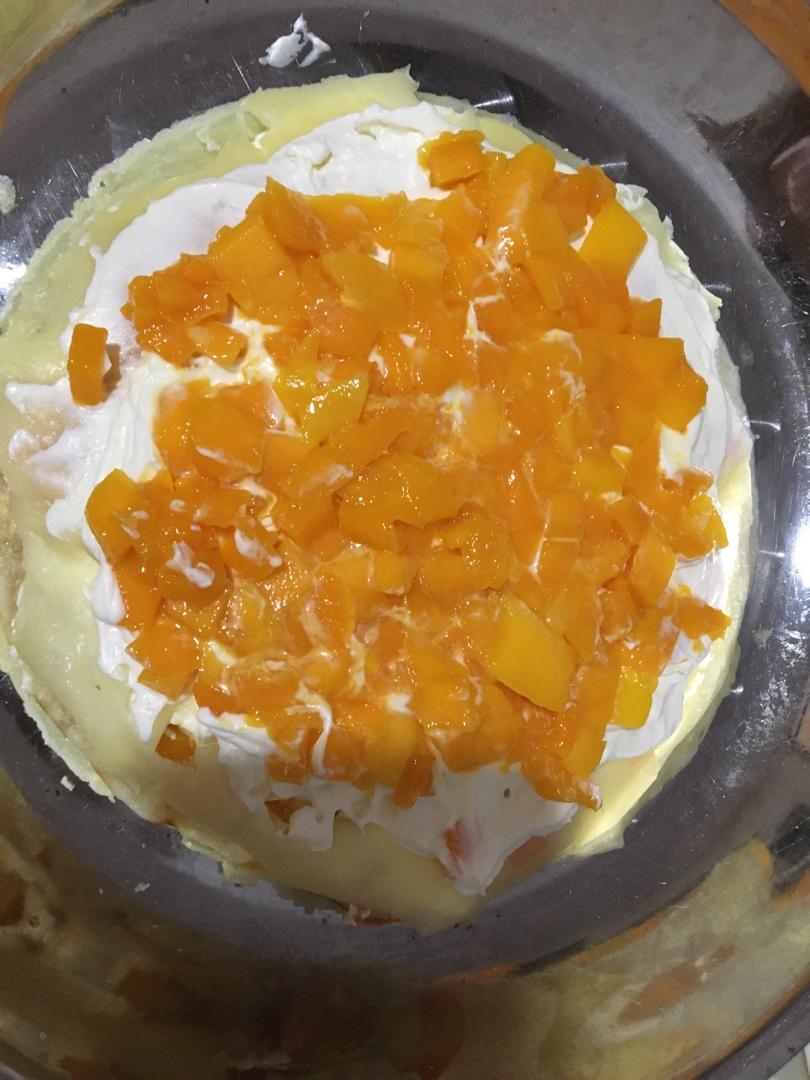 芒果千层蛋糕，100%成功告别煎皮无能