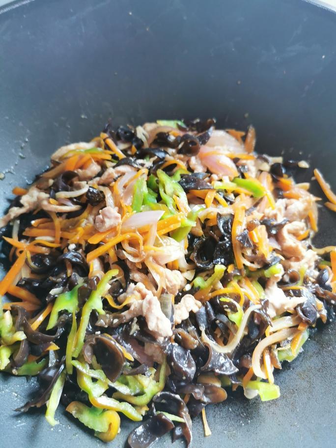 低油滑嫩鱼香肉丝