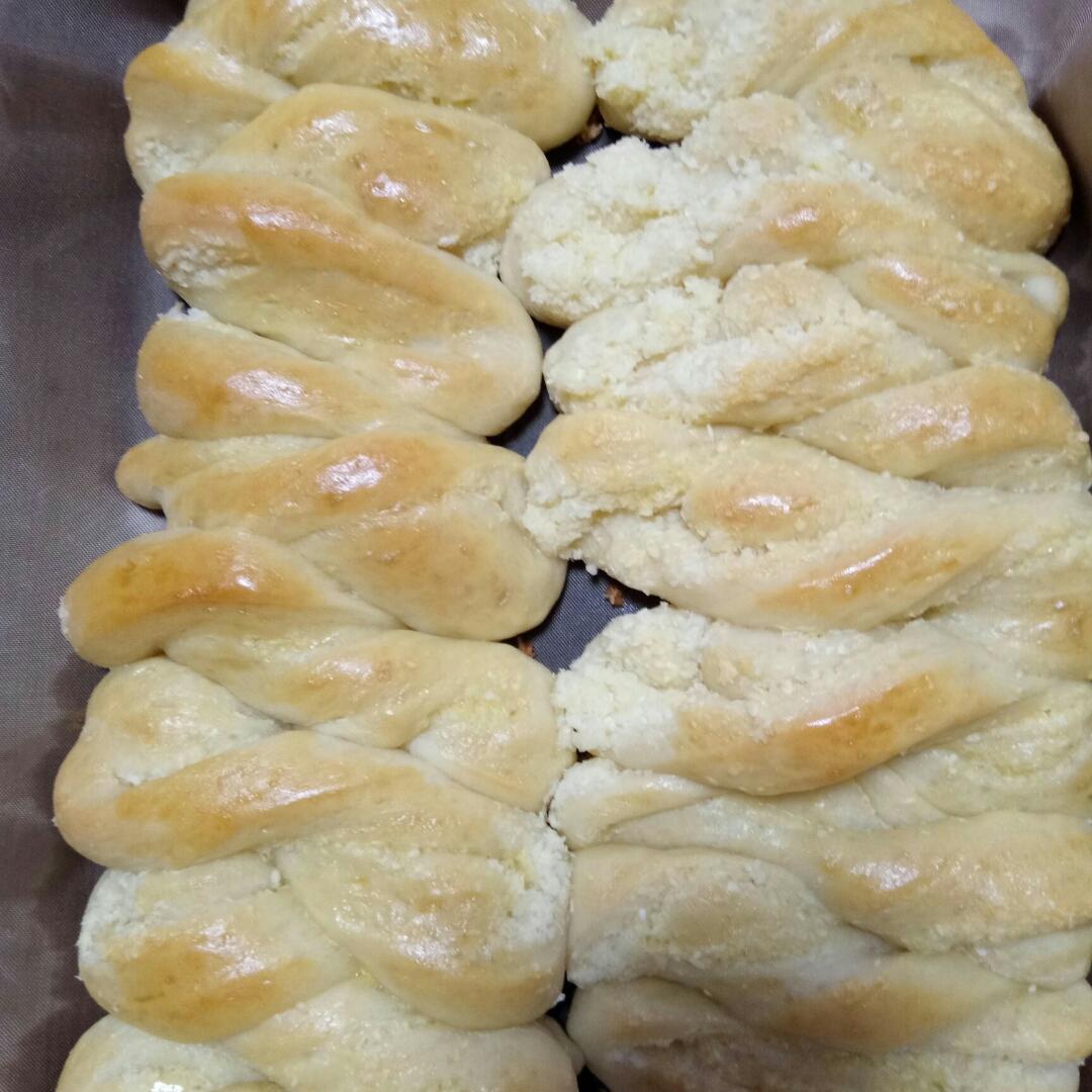 零基础造型-椰蓉小排包 #皮黑森林#