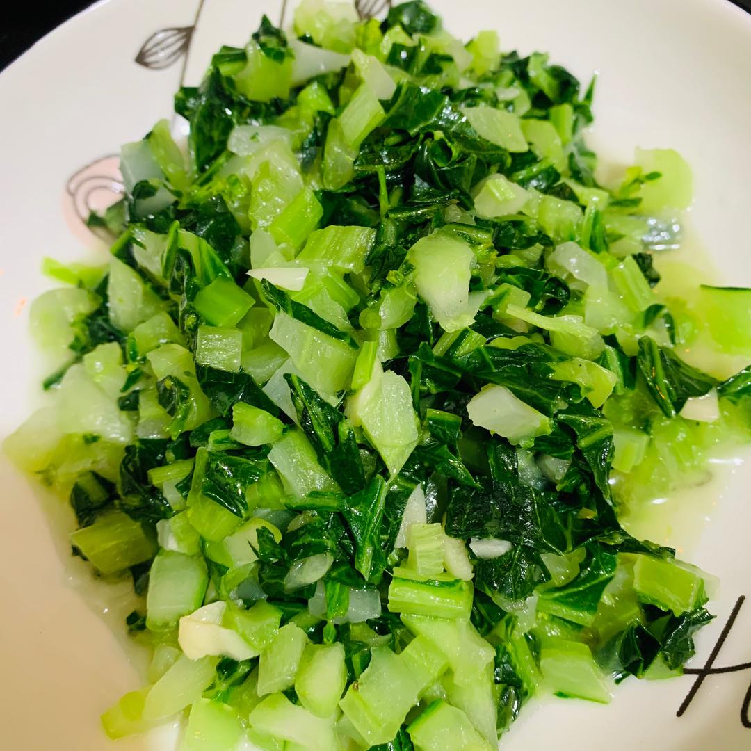 清炒迟菜心