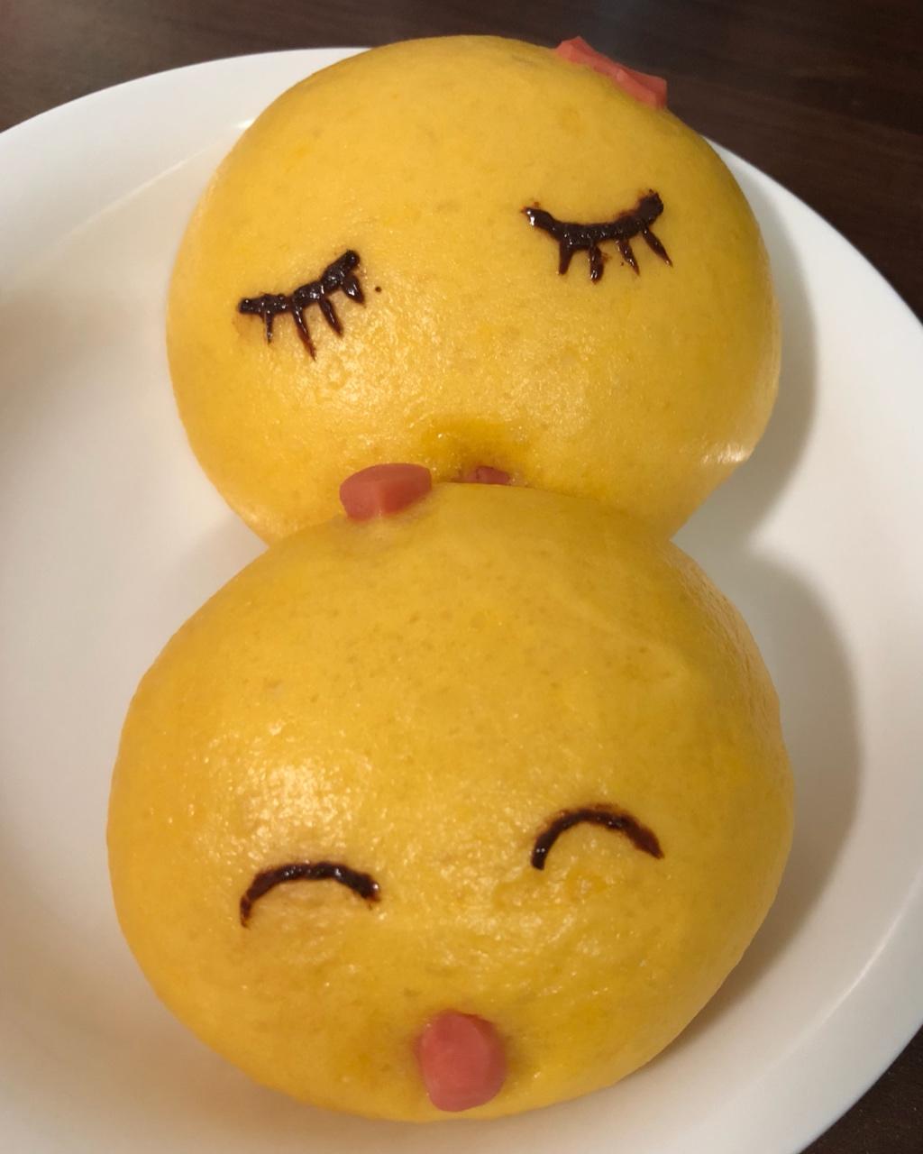 手工包子（肚脐包）