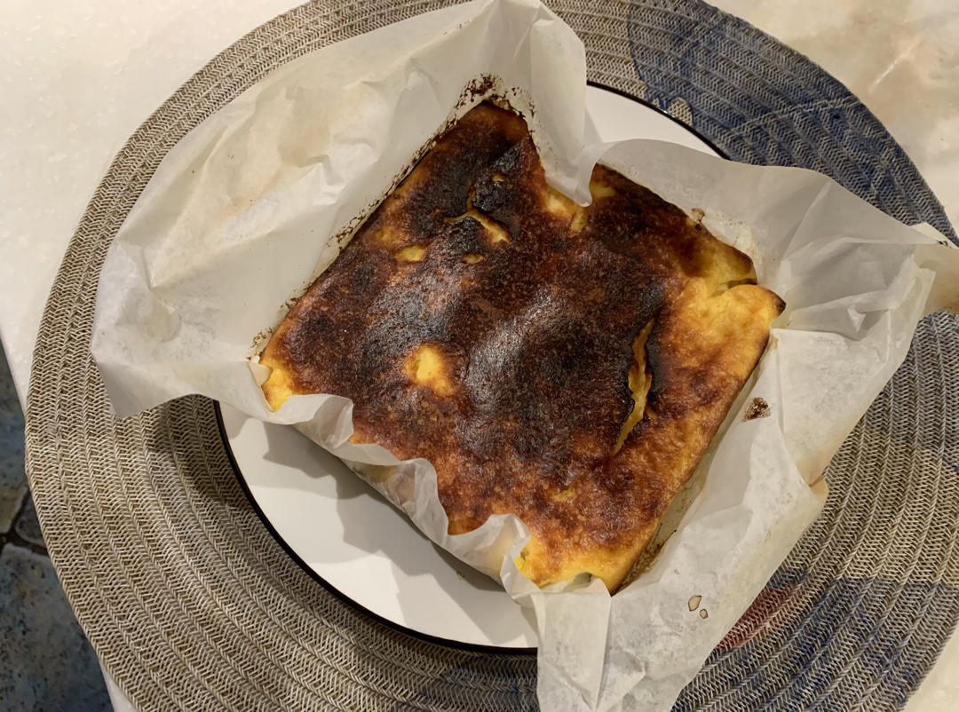 （茅屋奶酪版） 巴斯克烧焦芝士蛋糕｜超低卡、简单无脑