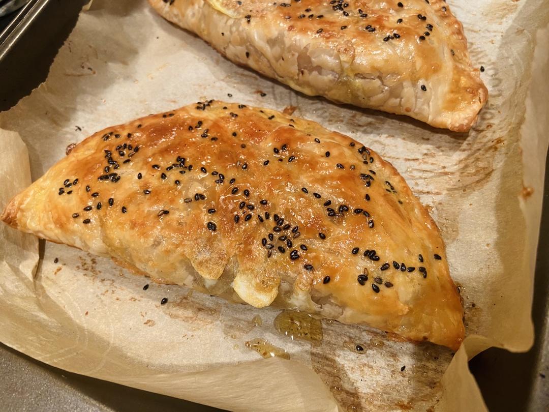 手抓饼版苹果派