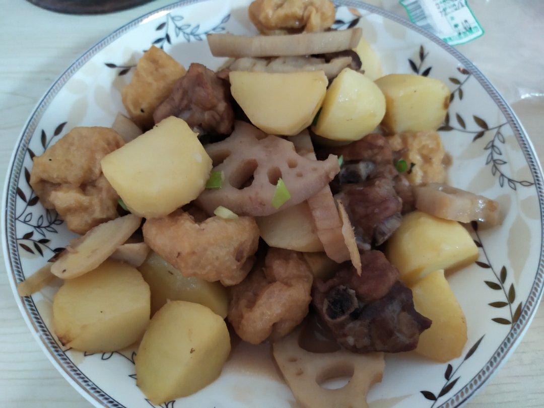 糖醋排骨土豆