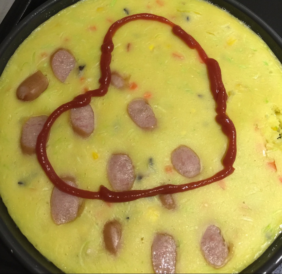 蔬菜鸡蛋面饼（烤箱版）