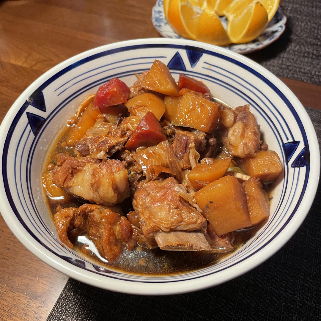 🔥巨好吃的红烧排骨炖土豆❗️懒人版轻松做拿手菜