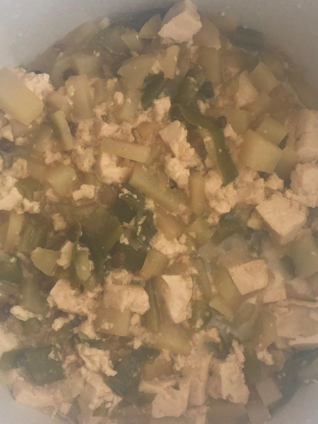 我儿子最爱吃的土豆豆腐