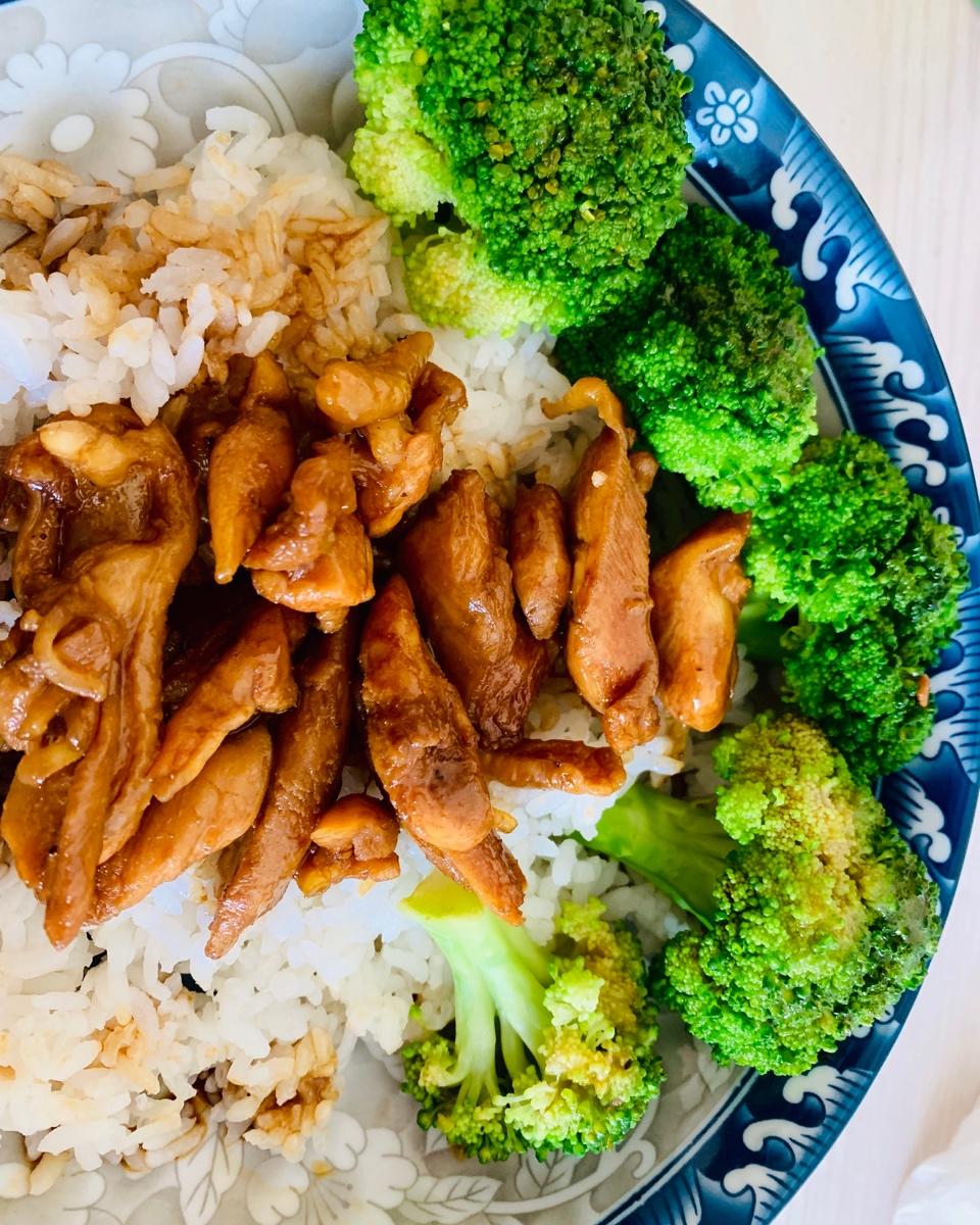 照烧鸡腿饭