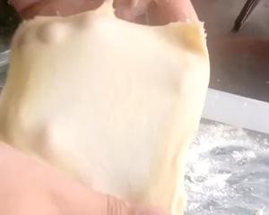 一次发酵，快手柔软Q弹，基础三明治吐司（完美封边）的做法 步骤3