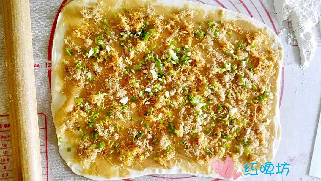 “蒸蒸日上”之肉松卷