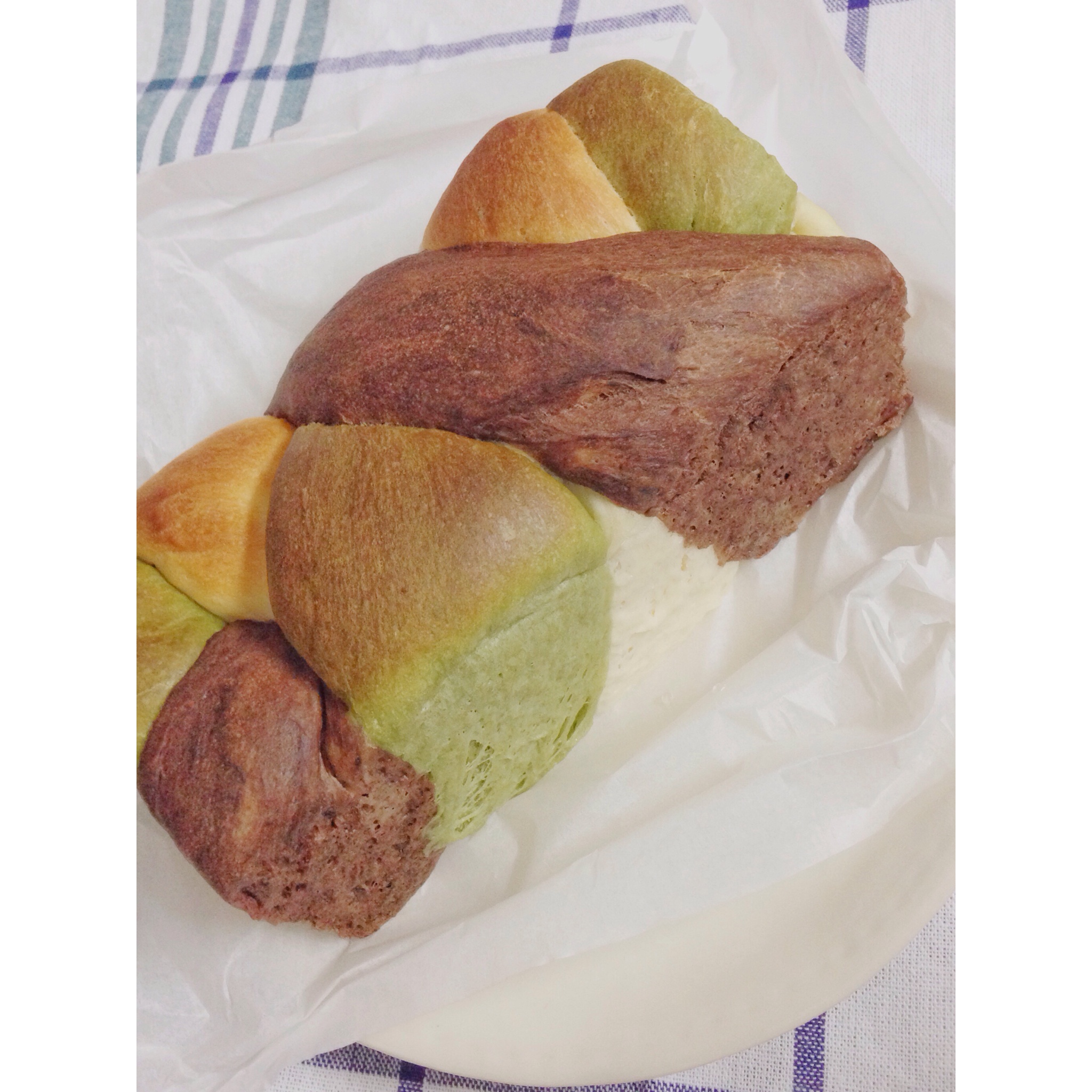 三彩吐司