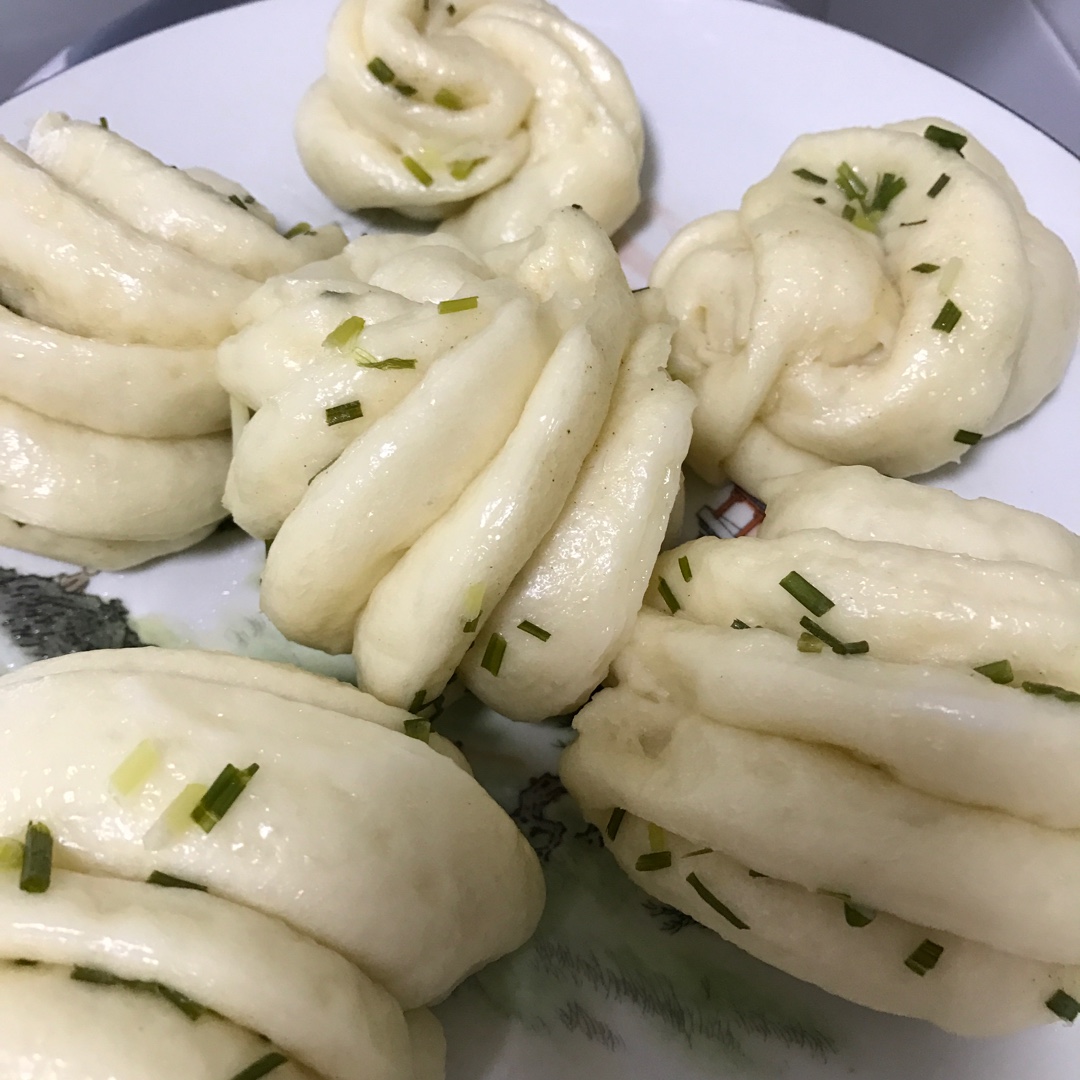 葱油花卷 Steamed Roll