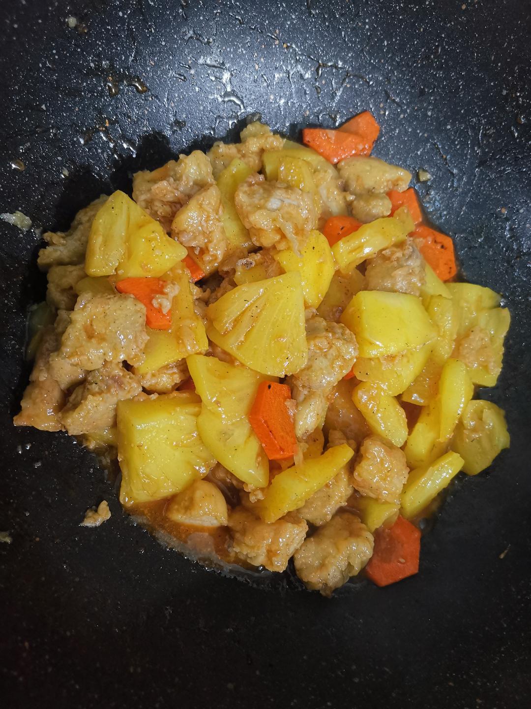 🍍酸甜菠萝咕噜肉