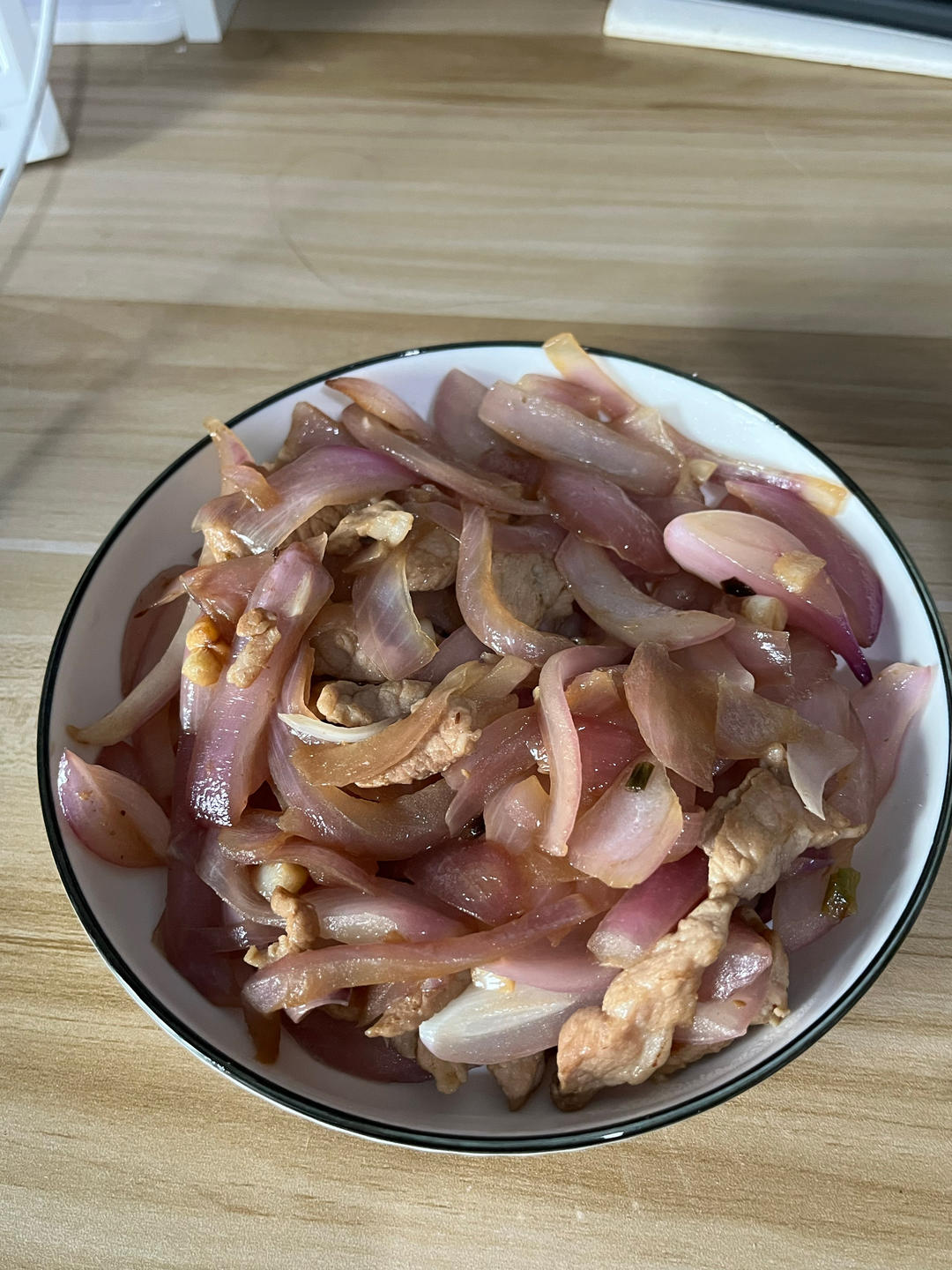 洋葱炒肉