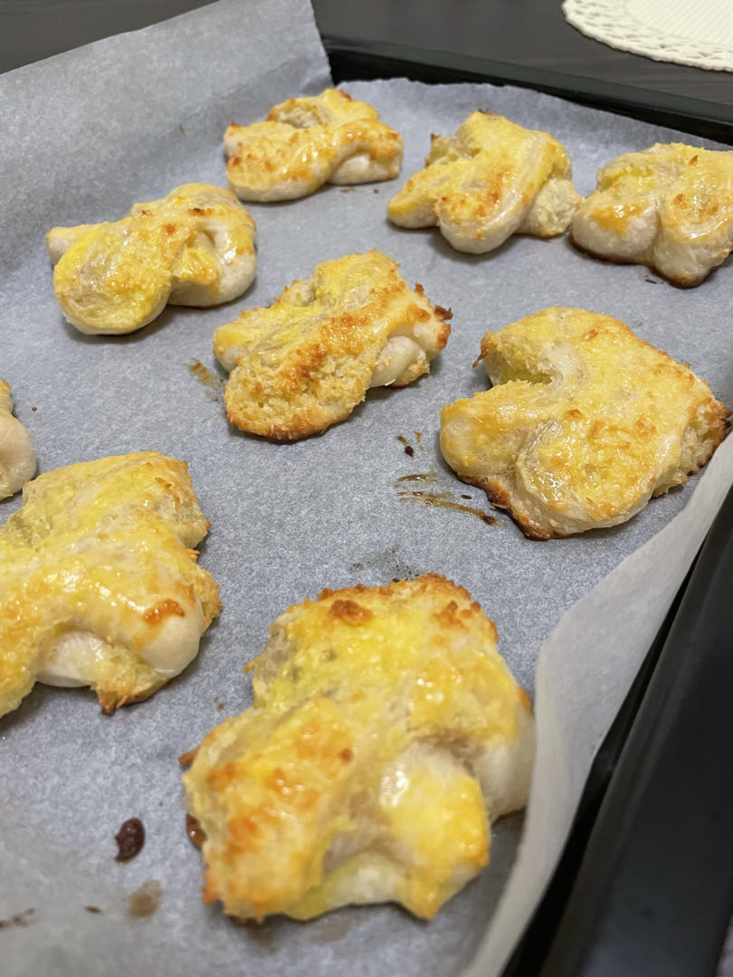 手抓饼版椰蓉面包