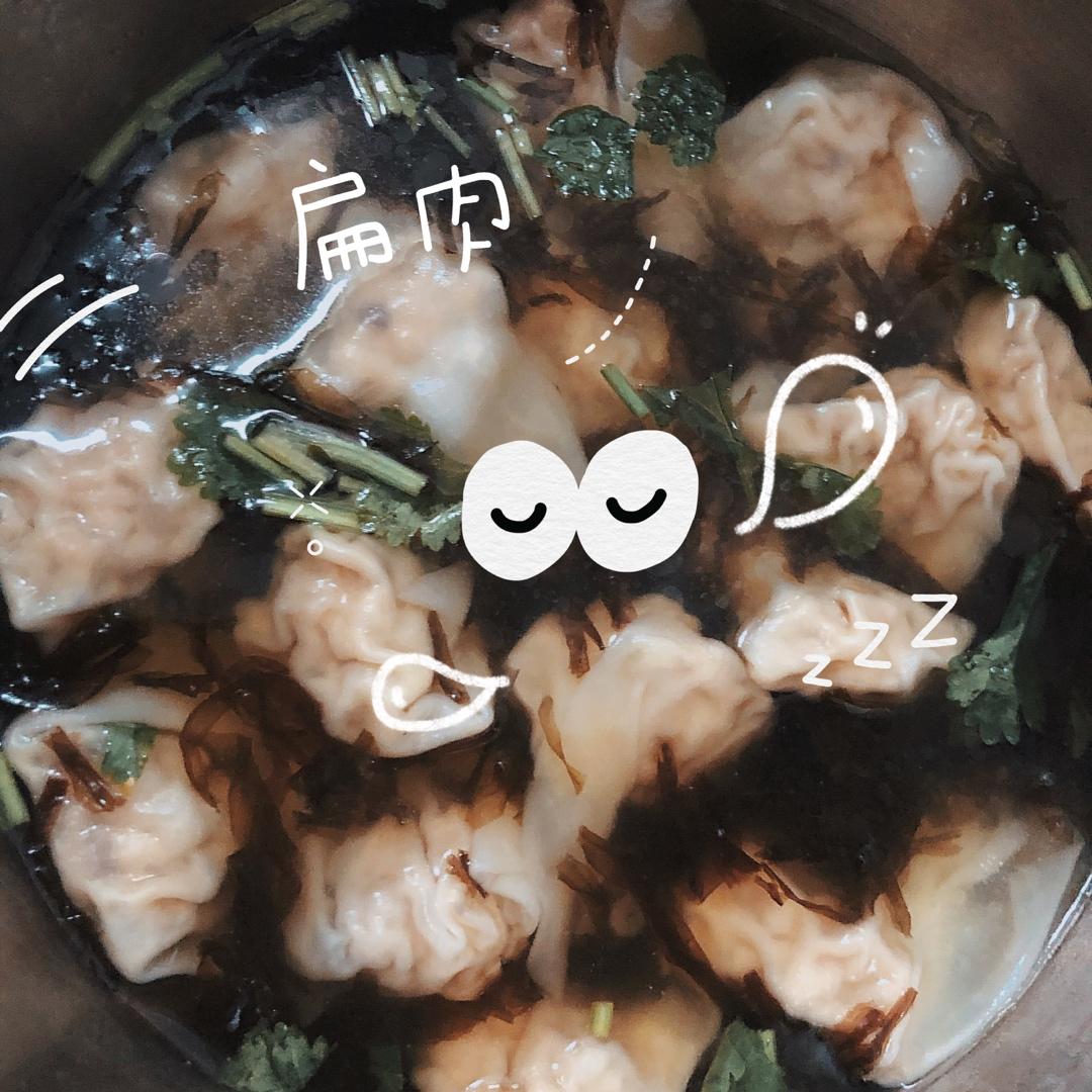 馄饨肉馅+汤底