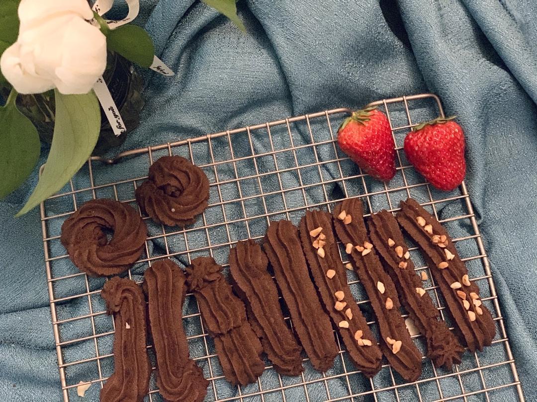 零失败花纹超级立体的黄油曲奇