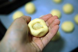 椰浆南瓜饼（金宝酥顶馅）的做法 步骤5