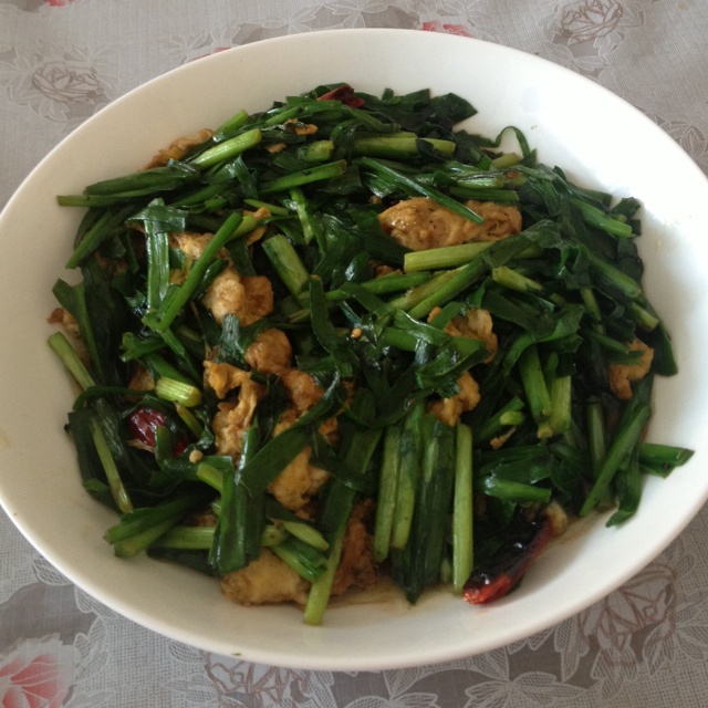 韭菜炒鸡蛋