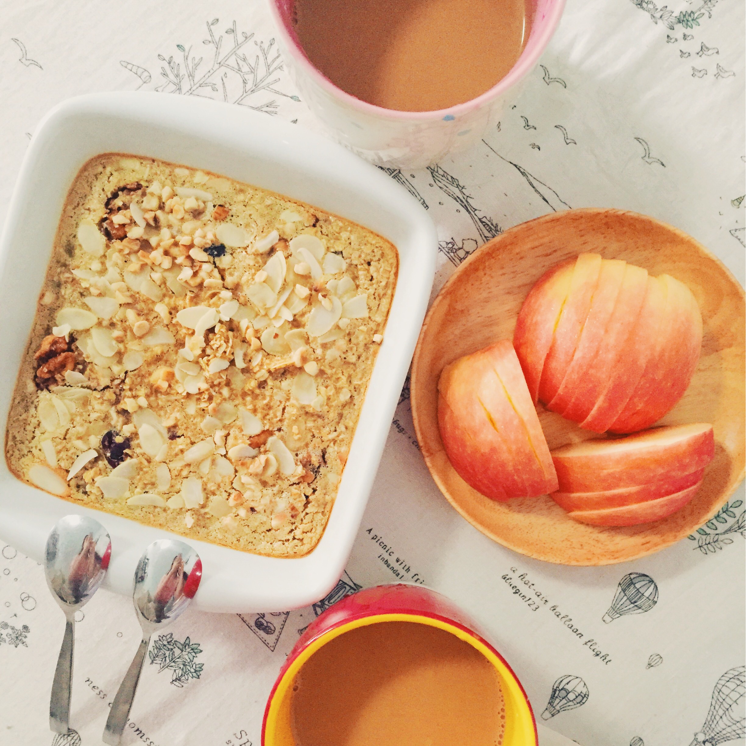 Baked Oatmeal Breakfast 早餐烤燕麦