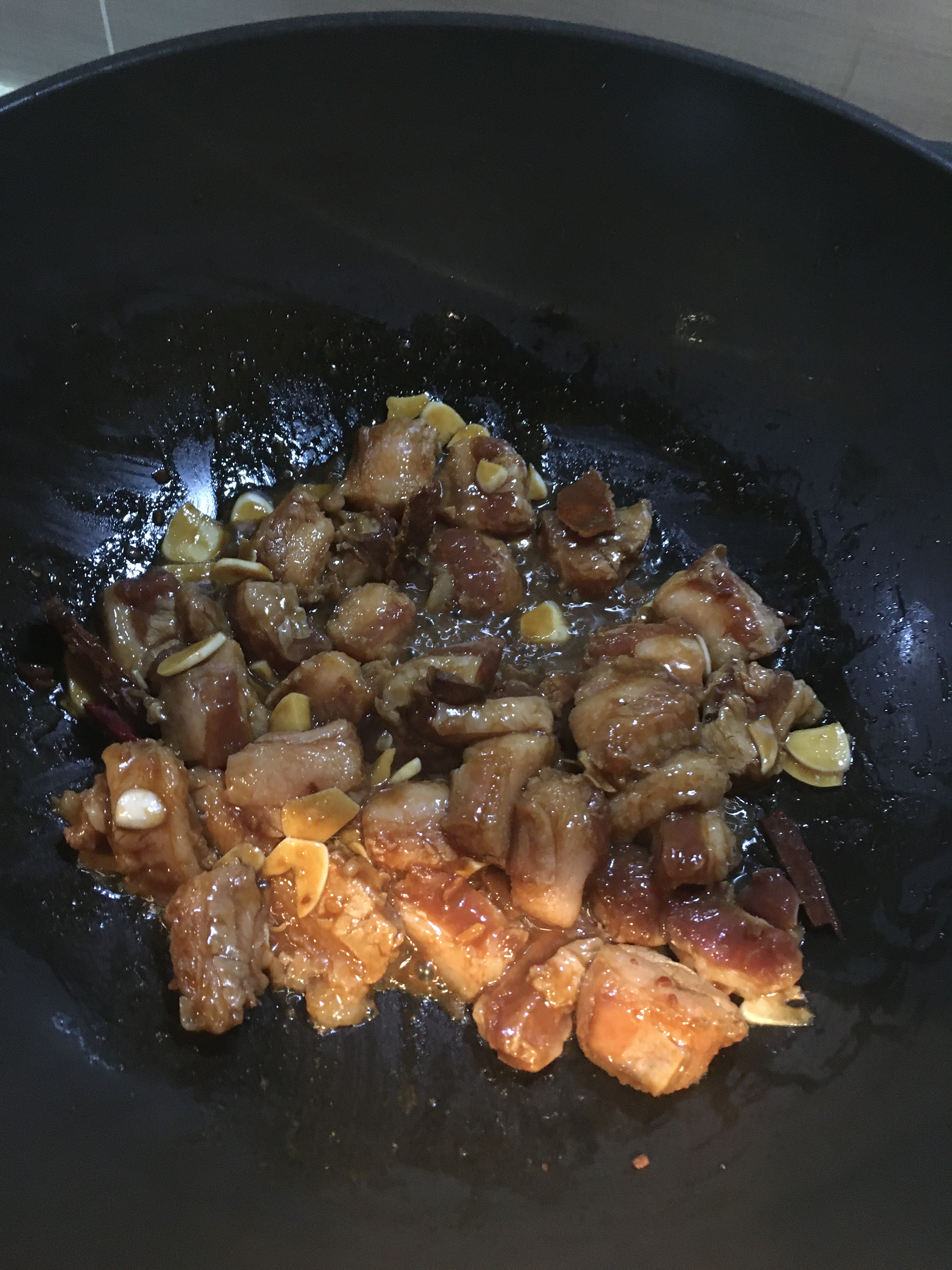 红烧肉炖腐竹的做法 步骤6