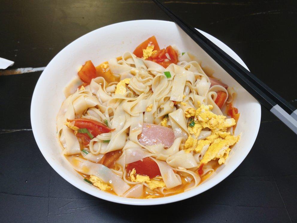 超级入味好吃的番茄鸡蛋面