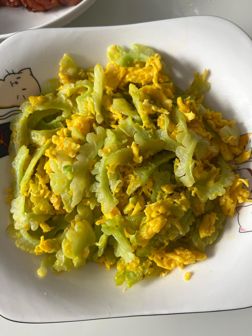 苦瓜炒蛋（清火菜）