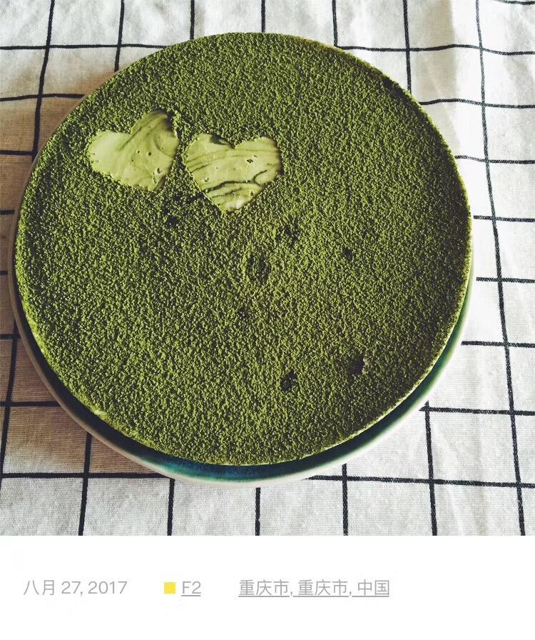 抹茶双享慕斯