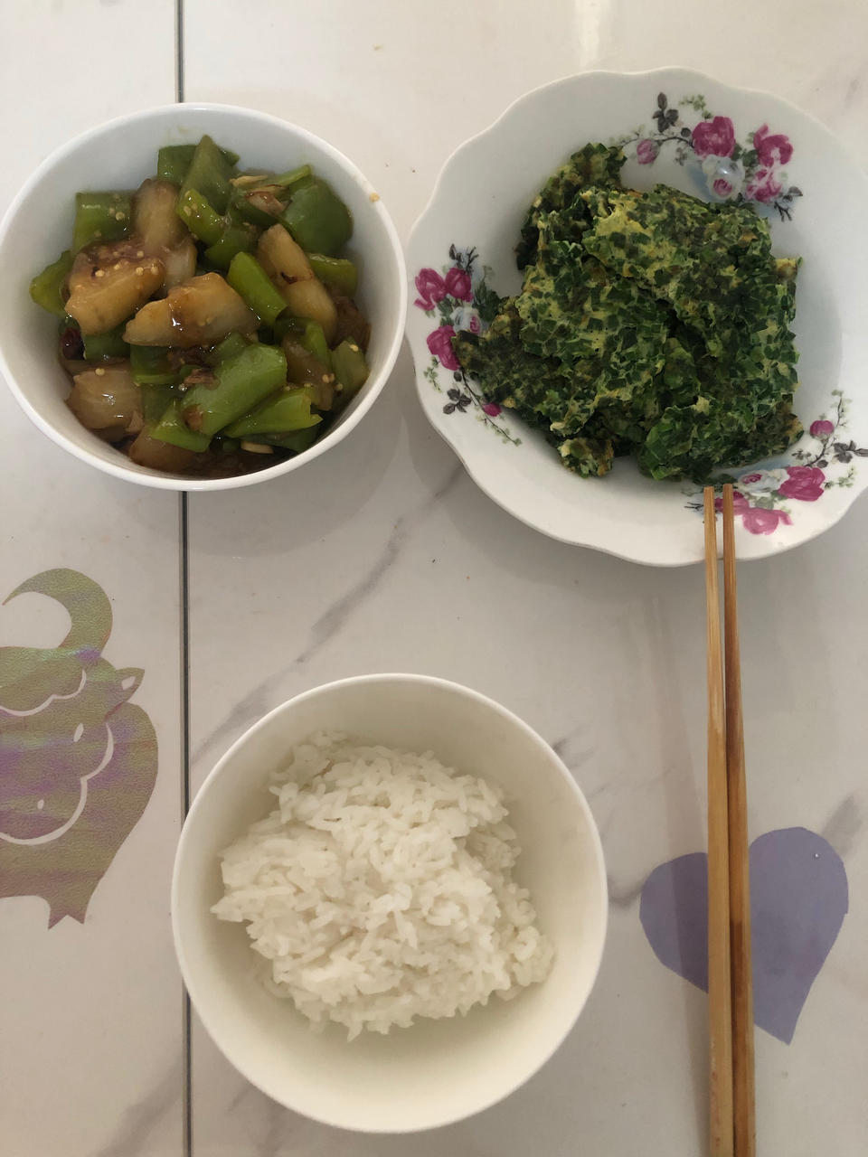 茄子🍆炒青椒