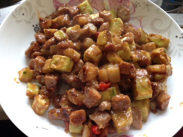 酱爆肉丁
