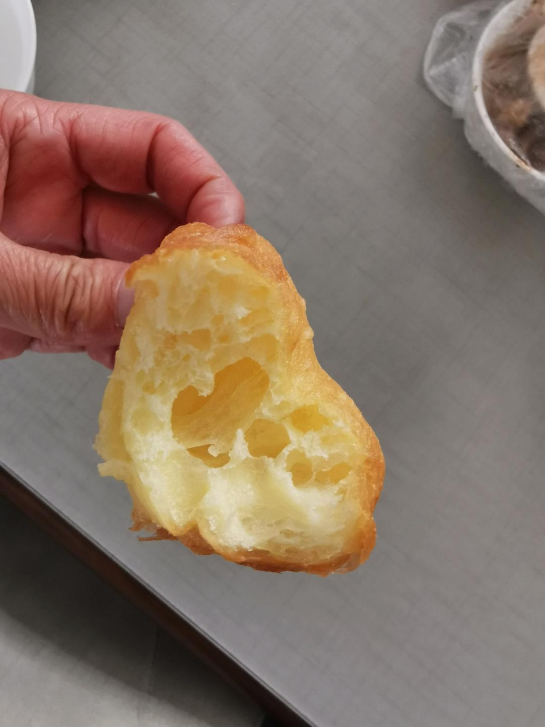 自制无泡打粉油条