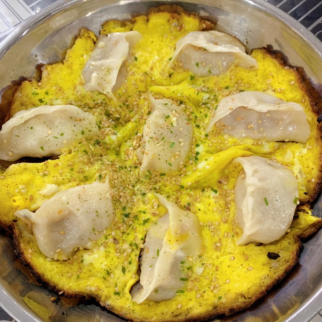 鸡蛋抱饺