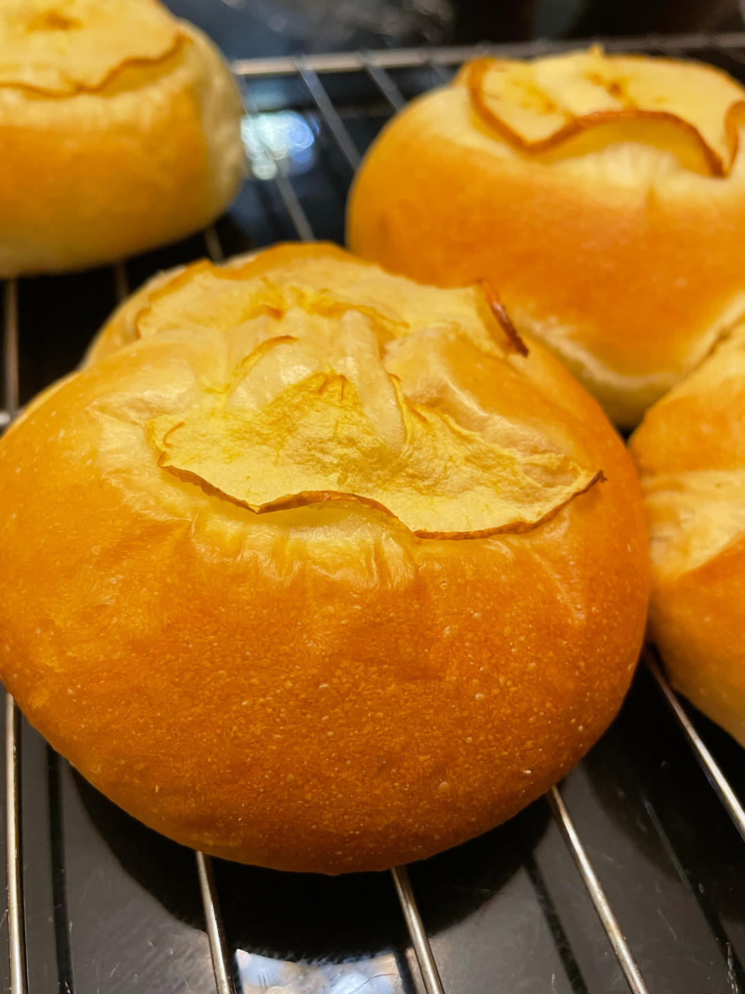 🍎日式苹果面包|高颜值|酸酸甜甜|松软好吃