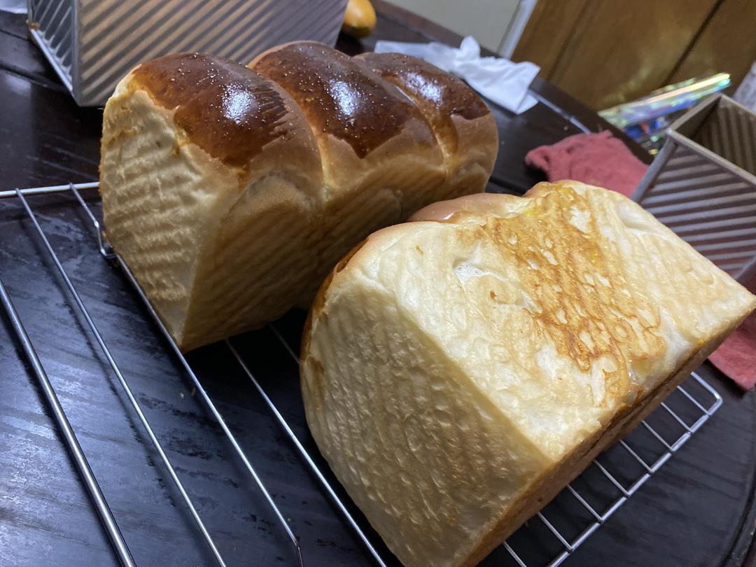 纯奶手撕吐司的做法 步骤1