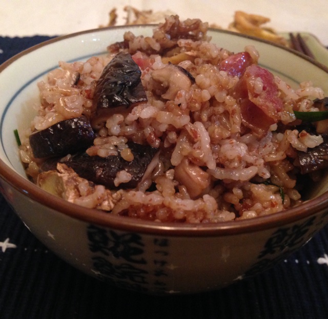 香菇芋头炊饭