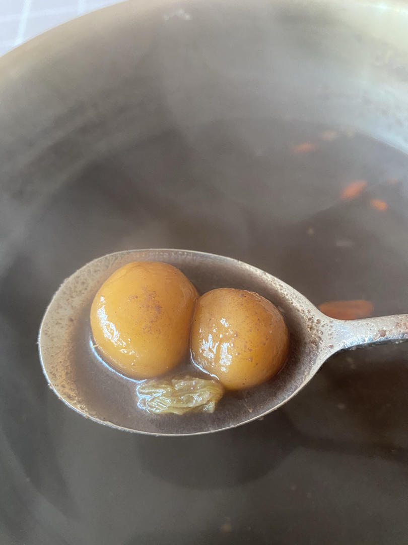 酒酿红薯小圆子：暖胃养颜