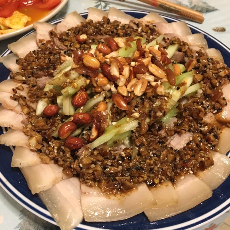 蒜泥白肉