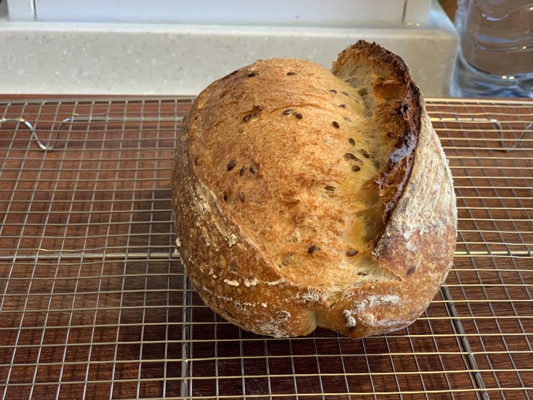 天然酵种乡村欧包/鲁邦种