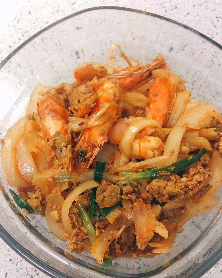 黄金泰式咖喱虾🦐