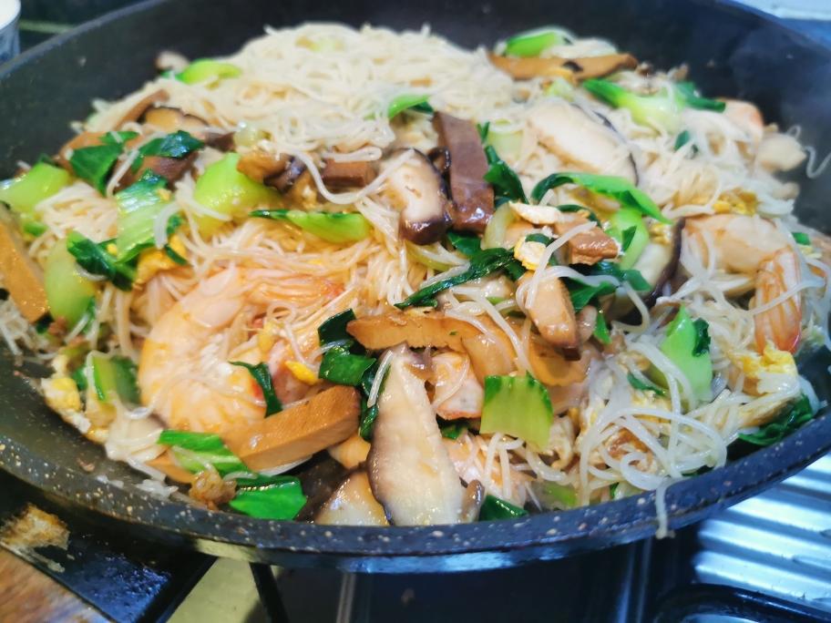 简单好吃零失败的海鲜炒粉干