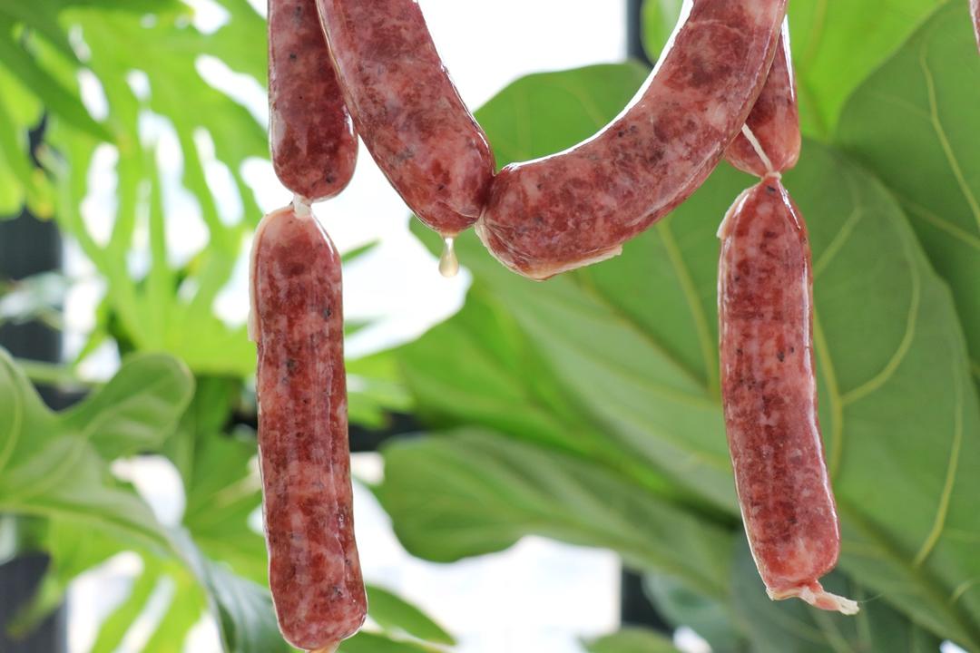 自制黑椒风味脆皮肠--多图详解手工灌肠