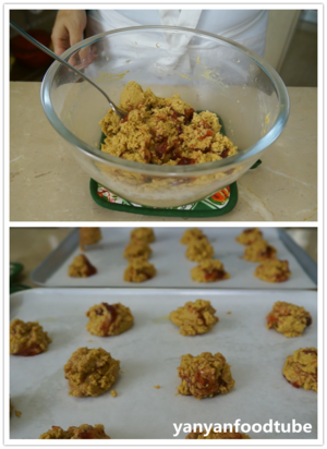 花生果酱曲奇饼干  PB&J Cookies的做法 步骤5