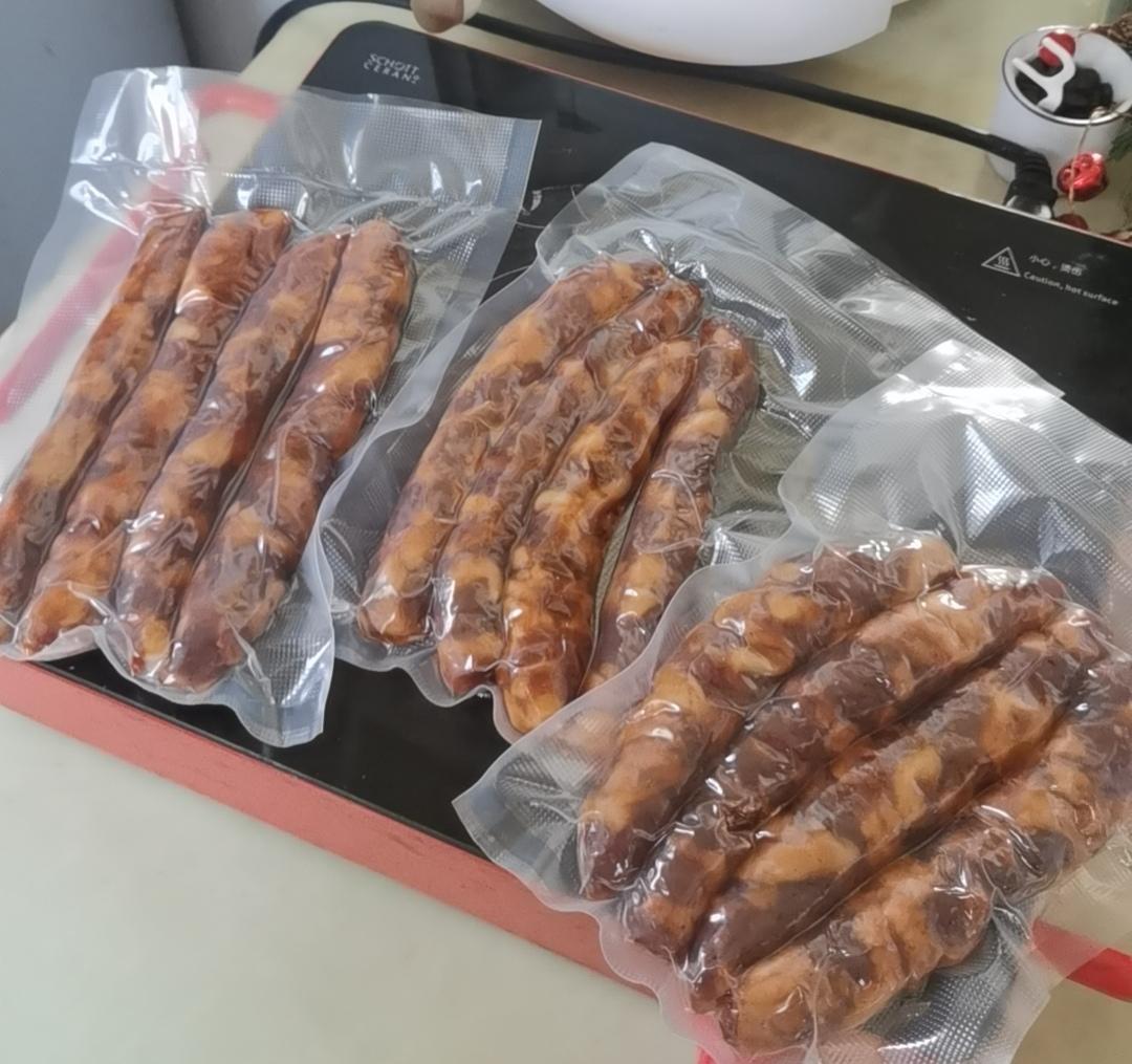 自制原味风干香肠