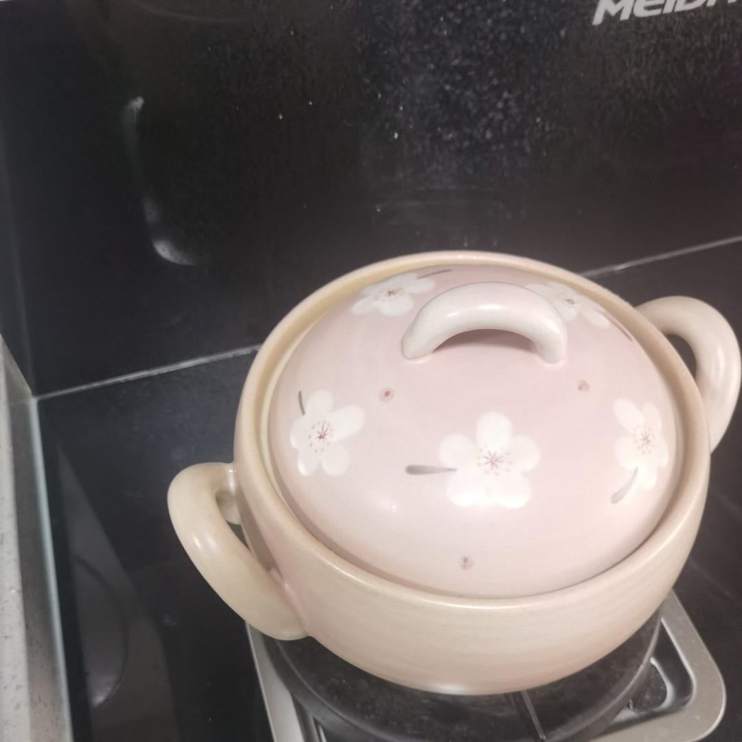 ❤️超清淡的一款适合儿童👶老人👴减肥人士🧘‍♀️以及大吃大喝之后清肠胃的砂锅蔬菜粥（贵财家大米）