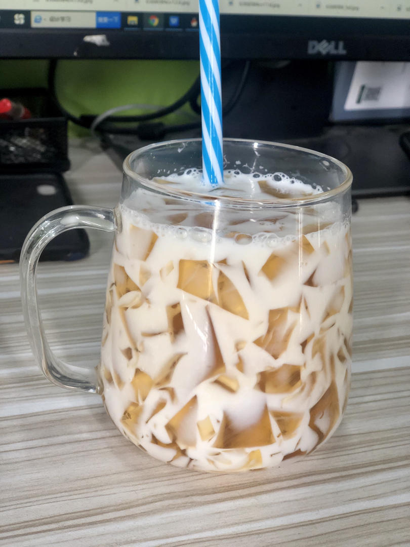 白桃乌龙茶冻