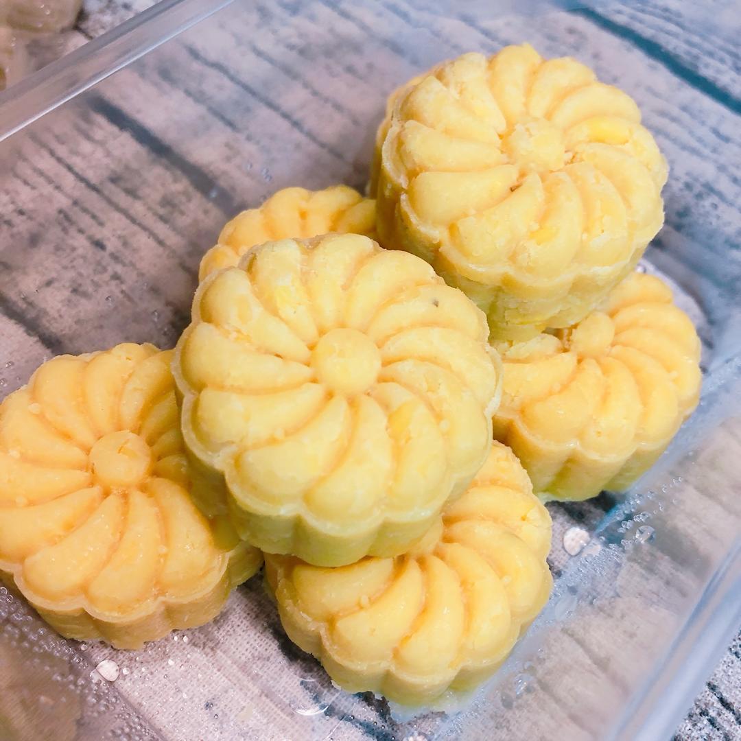 奶香绿豆糕
